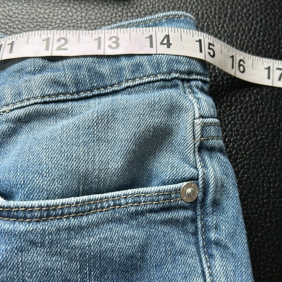 Frame Denim Le Garçon Jean Deepwater Raw Hem Boyfriend Mid Rise Relaxed Fit 26 - Picture 14 of 15